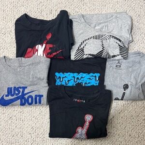 Six pack of boys athletic tees